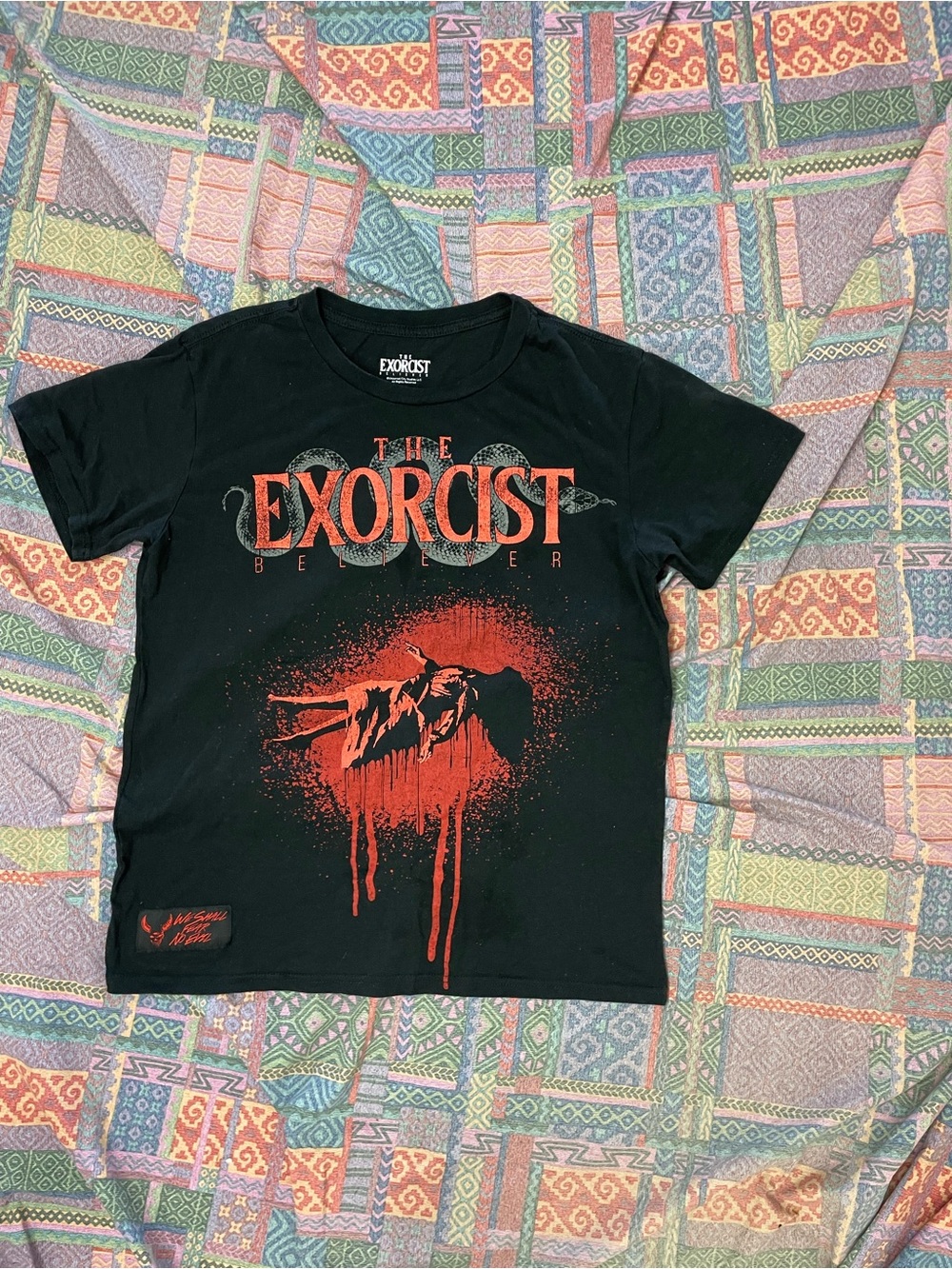 The Exorcist Black & Red Graphic Tee shirt size XL